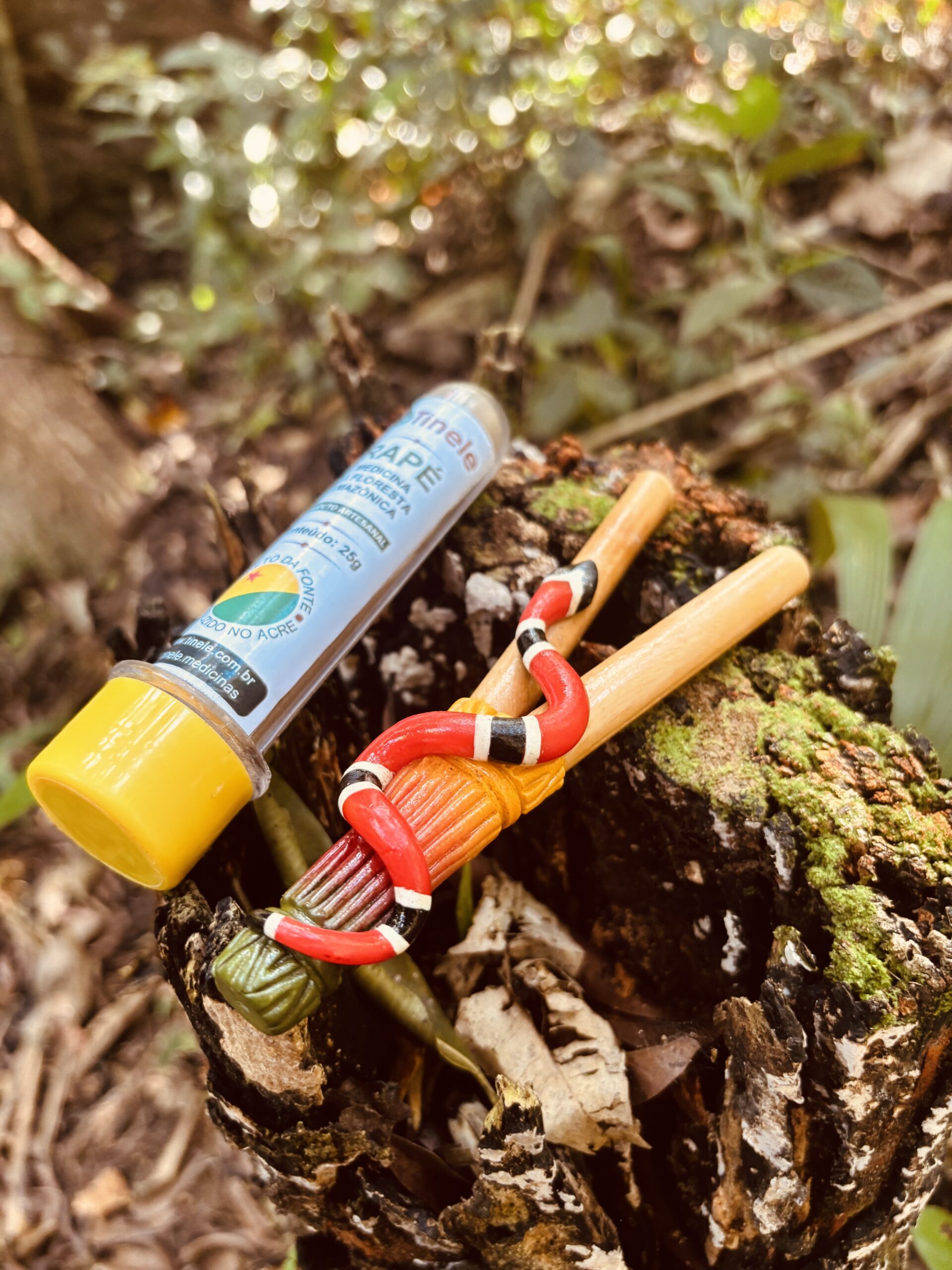 Kit Kuripe Coral + Rapé Premium | Promoção do Dia