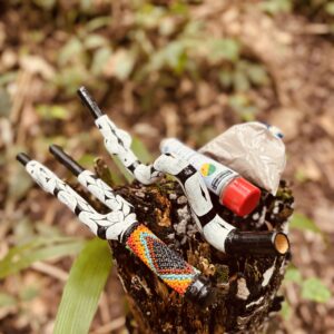 Kuripe + Tepi da Jiboia Branca + 1 Tubo de Rapé + 100g de Rapé
