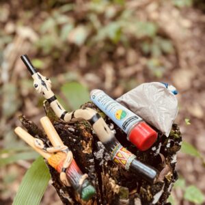 Tepi + Kuripe Realista da Jiboia + 1 Tubo de Rapé + 100g de Rapé