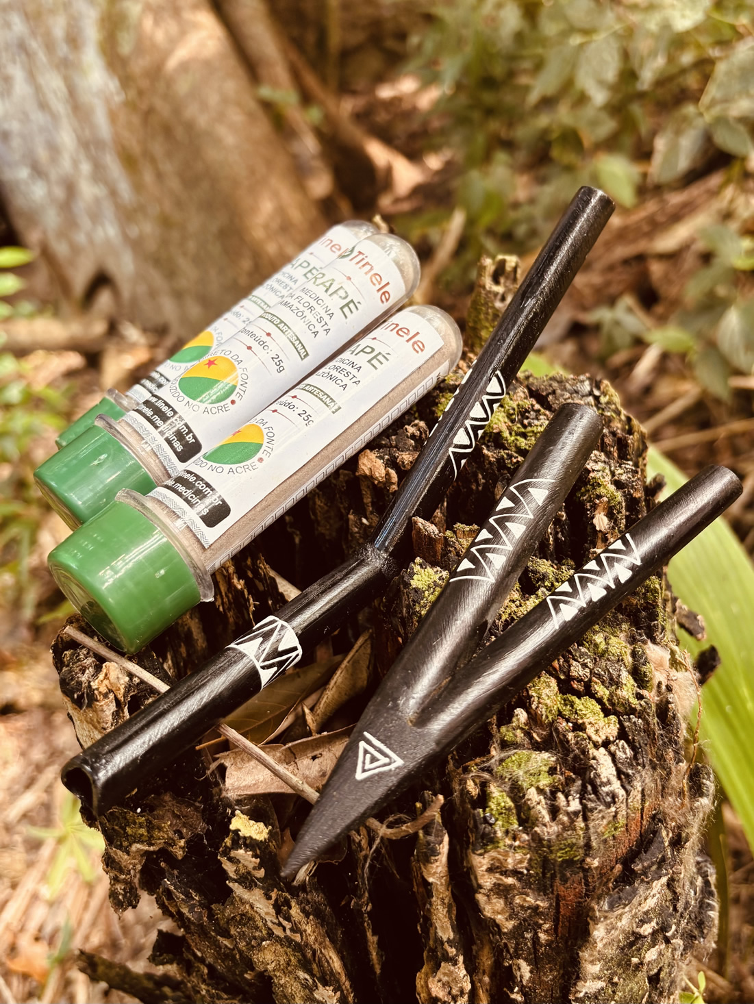 Kit Poder da Floresta — Rapé, Tepi e Kuripe